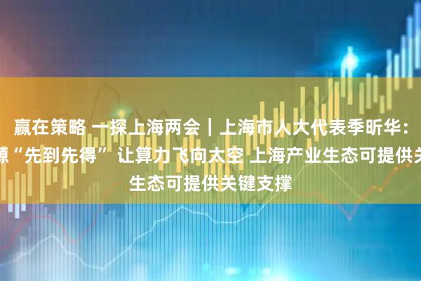 赢在策略 一探上海两会|上海市人大代表季昕华:太空资源“先到先得” 让算力飞向太空 上海产业生态可提供关键支撑