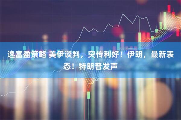 逸富盈策略 美伊谈判，突传利好！伊朗，最新表态！特朗普发声