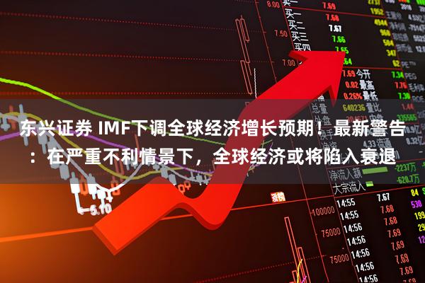 东兴证券 IMF下调全球经济增长预期！最新警告：在严重不利情景下，全球经济或将陷入衰退