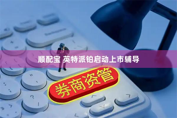 顺配宝 英特派铂启动上市辅导